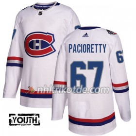 Montreal Canadiens Trikot Max Pacioretty 67 Adidas 2017-2018 White 2017 100 Classic Authentic - Kinder